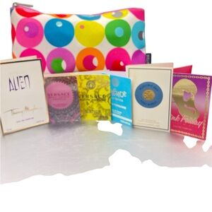 Colorful Polka Dot Cosmetic Pouch